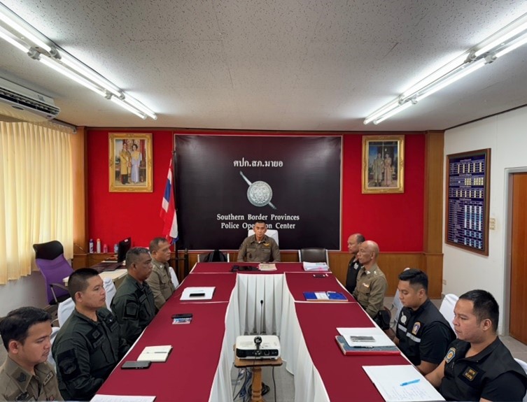 ผกก.สภ.มายอ อบรม เรื่อง การส่งเสริมคุณธรรมและความโปร่งใสการต่อต้านการทุจริตและต่อต้านการรับสินบนให้แก่ข้าราชการตำรวจ