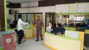 พ.ต.อ.ต่อลาภ เล็งฮะ ผกก.สภ.มายอ เข้าพบปะเยี่ยมเยี่ยน นายอับดุลเลาะ ซามะ ผู้จัดการสหกรณ์การเกษตรมายอ